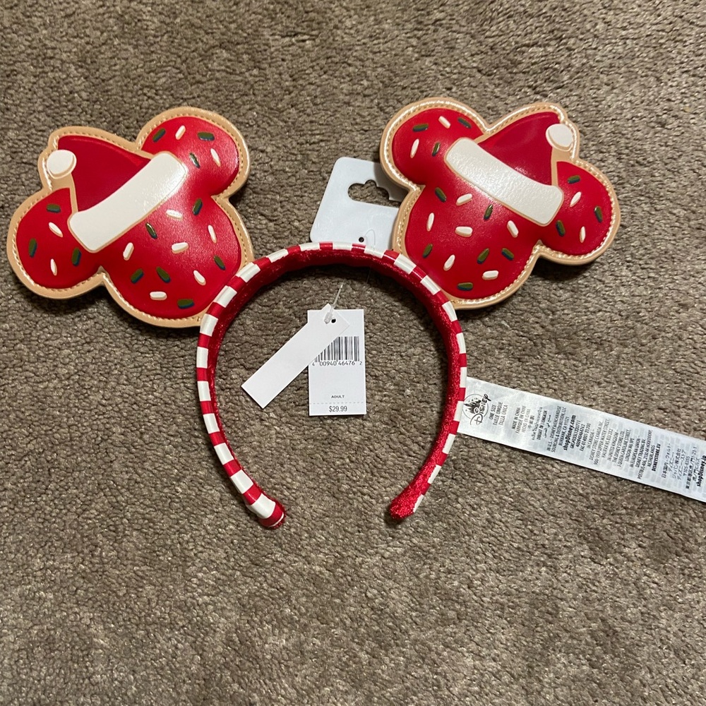 Disney Christmas Gingerbread ears